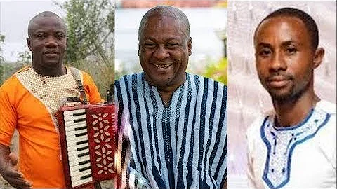 Musician IK Aning gives Bobolebobo for free to Mahama to shame Isaac Sie