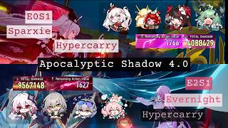 E0S1 Sparxie &amp; E2S1 Evernight | Apocalyptic Shadow 4 | Honkai Star Rail 4.0