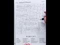 Word Search Millard Fillmore 2 #shorts