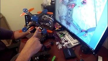 Drone racing frame overview for beginners.