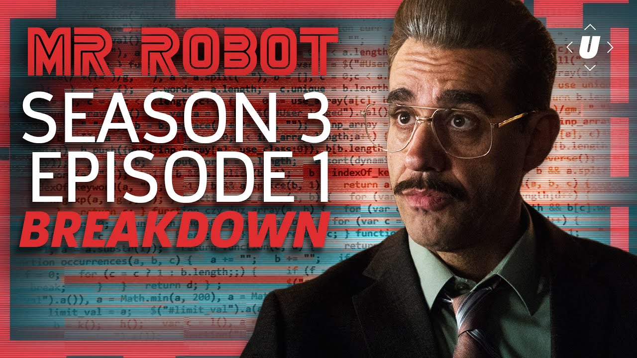 Putte hovedsagelig Derive Mr. Robot Season 3 Episode 1 Breakdown! - YouTube
