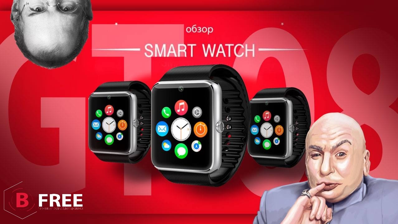 Честный обзор умных часов Smart Watch GT08