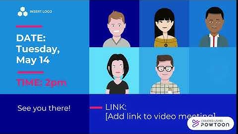 Training Invite Video Template — Quick Announcement