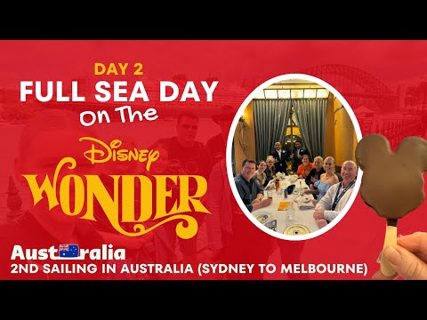 Day 2 | Disney Wonder Australia | Heroes Unite, Fireworks, Tritons, Waterslide Video Thumbnail