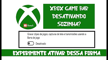 Como ativar o Xbox Game Bar?