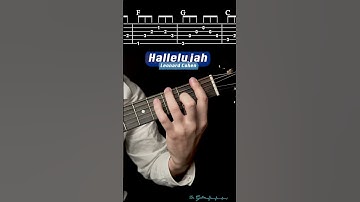Hallelujah - Leonard Cohen | EASY (Fingerstyle) Tabs Tutorial - Dr. Guitar