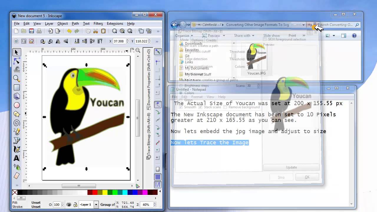 change text in inkscape without format change