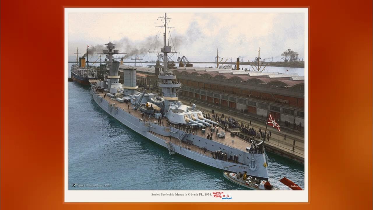 Russian Battleship Petropavlovsk (1911) YouTube