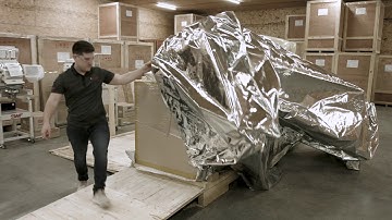 1 - Uncrating - SWF Embroidery Machine: KS Series