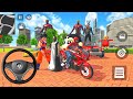 Indian Thift Auto Simulator🕷️Spiderman Super Car Purchase in showroom Hulk Granny Iron Man Freefire
