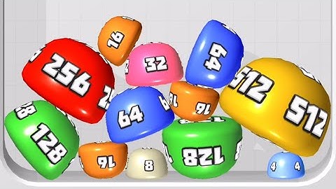 2048 Cubes 3D - Merge Number Game, All Levels Gameplay Walkthrough - ios, Android Lvl 22-34 Part 2