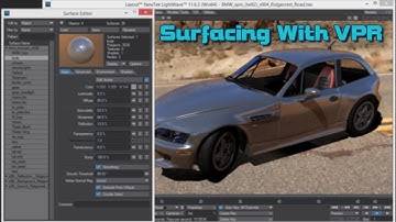 VPR Surfacing in LightWave