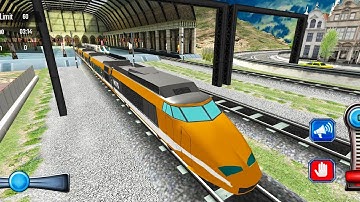 Euro Train Driving 2019 - Bullet Train Game - (Level 5)