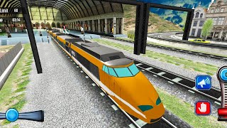 Euro Train Driving 2019 - Bullet Train Game - (Level 5) screenshot 5