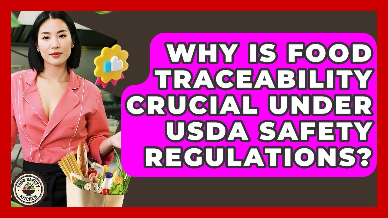 Why Is Food Traceability Crucial Under USDA Safety Regulations? - Food Safety Kitchen