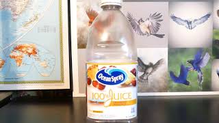 Review Ocean Spray  100% Juice Cranberry Pineapple