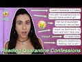 Exposing Your Quarantine Confessions (so weird!) | Just Sharon