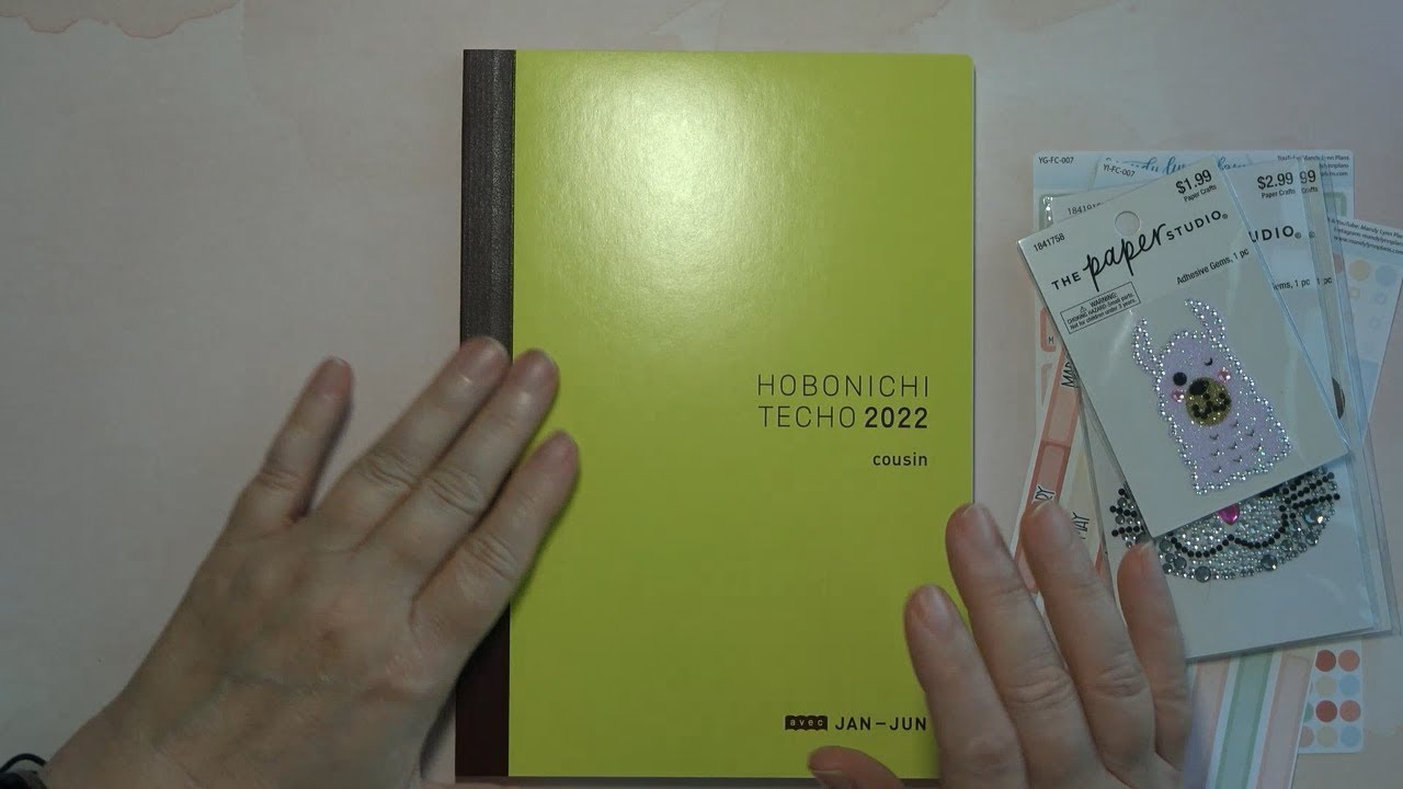 Setup For My Hobonichi Cousin 2022