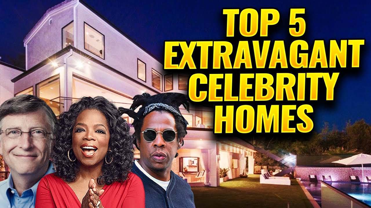 5 Extravagant Celebrity Homes That Will Leave You Speechless! YouTube