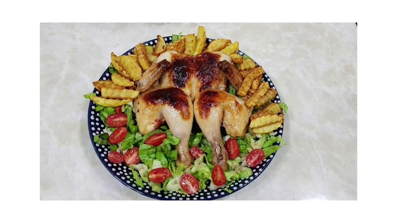 دجاج مشوي بالروزماري والزعتر مثل المطاعم👌🏻👌🏻