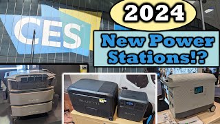 Power Stations I Found At CES 2024! EcoFlow - Bluetti - Yoshino - Pecron - Goal Zero - Anker