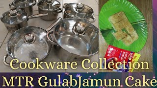 MTR Gulab Jamun Cake || Cookware Collection New* || Gulab Jamun Cake || Archus Samayal