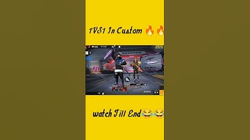 1Vs1 Custom With Friend🔥🔥 | 1Vs1 custom in Free Fire | #shorts #freefire