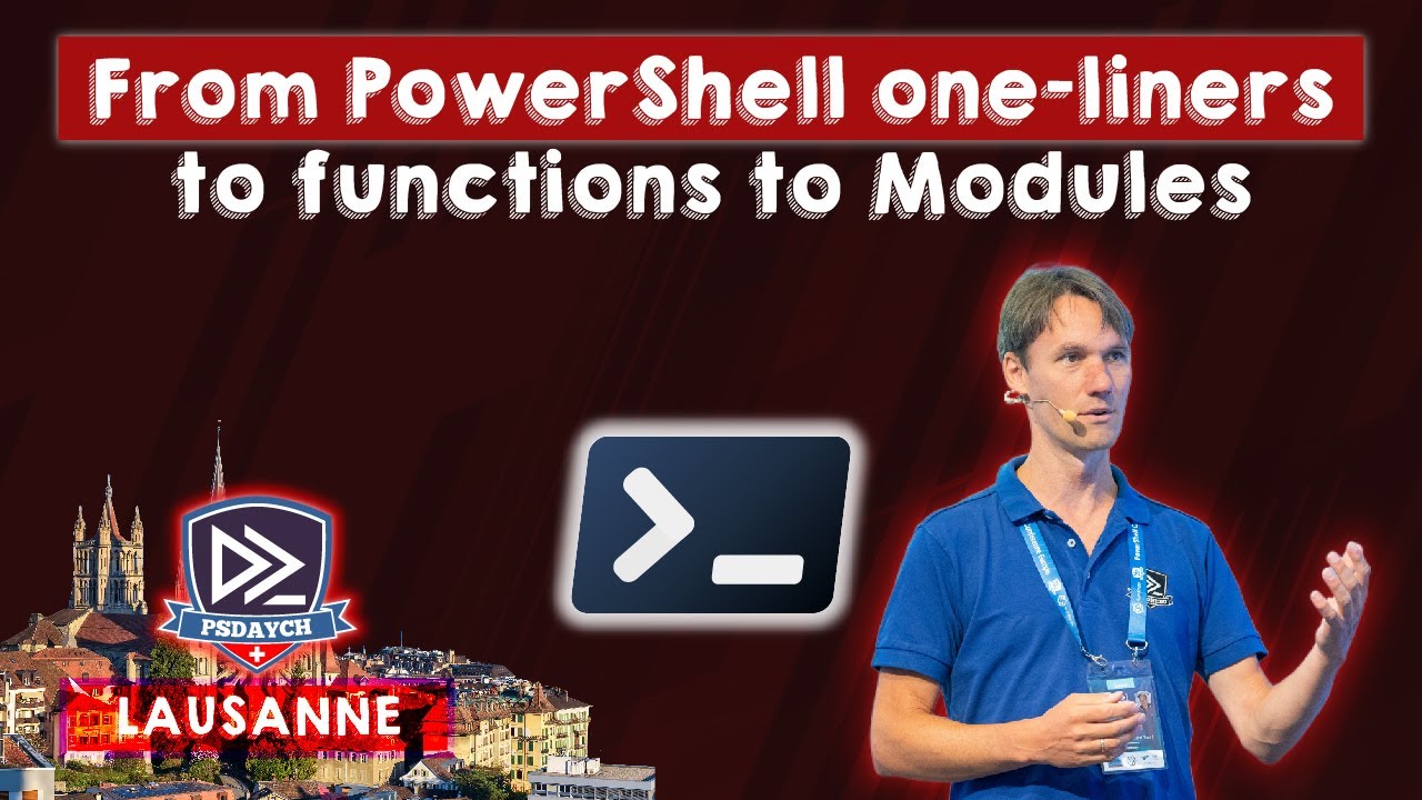 From PowerShell one liners to functions to Modules - Raimund Andree ...