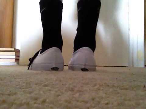 white nike socks with vans