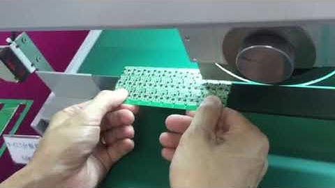 Genitec ZM30 semi-automatic V-cut depaneling machine V cut PCB separator