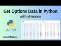 How to get Stock Options data with Python and yFinance