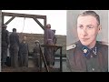 The execution of the disturbing guard of mauthausen concentration camp