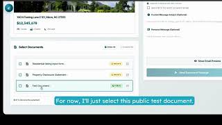 Quick Tour: Doorify’s Listing Document Delivery Tool