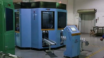 Automatic servo four color silk screen printer from SHENFA Company