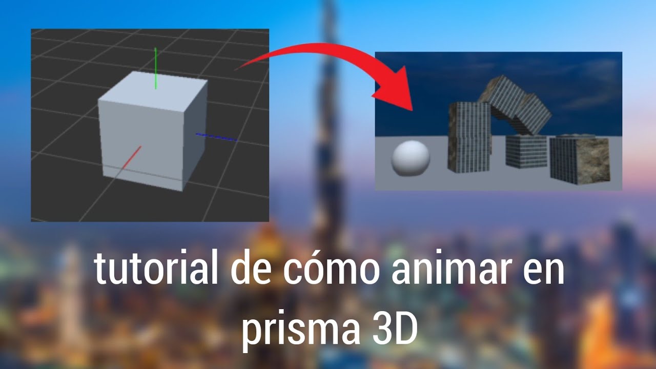 tutorial de cómo animar en prisma 3D - YouTube