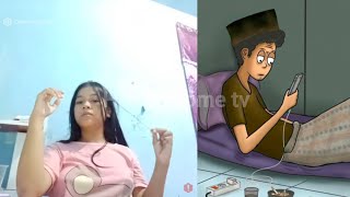 Prank ome TV ular kasur ketemu cewek cantik gemoy ful bar bar Indonesia #ometv