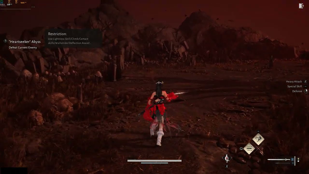 Heartseeker | Ho hit Abyss (bug/glitch) | Where Winds Meet