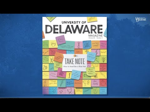 UD Magazine December 2020: Take Note! Lead like a Blue Hen