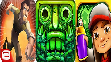 Danger Dash VS Temple Run 2 Lost Jungle VS Subway Surfers Ninja | Android iPad iOS Gameplay
