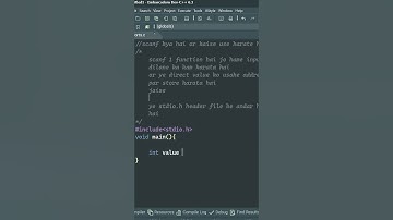 How scanf Works in C? 🤔 | scanf Explained for Beginners | #shorts