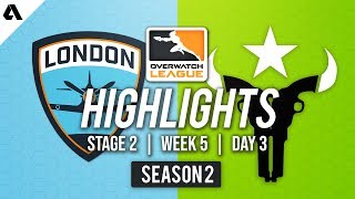 London Spitfire vs Houston Outlaws | Overwatch League S2 Highlights - Stage 2 Week 5 Day 3
