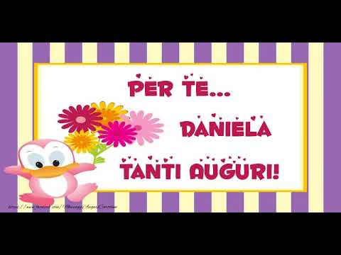 Tanti Auguri Di Buon Compleanno Daniela Youtube