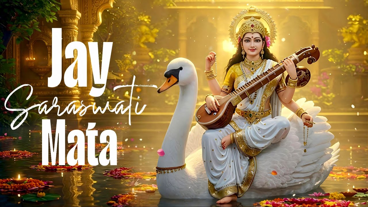 Jay Saraswati Mata 🙏 | Saraswati Vandana | Maa Saraswati Bhajan | Basant Panchami Special