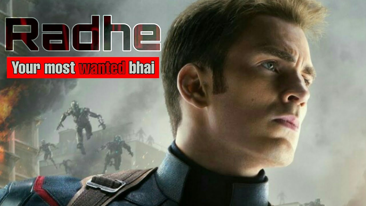 Radhe trailer || Captain America as Radhe || Marvel Buzz ||