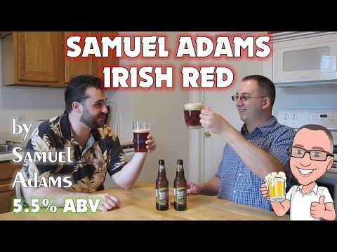 Samuel Adams Irish Red | Chad'z Beer Reviews #333