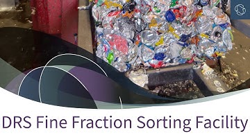 Inside DRS Fine Fraction Sorting Facility | Nordic Recycling Systems