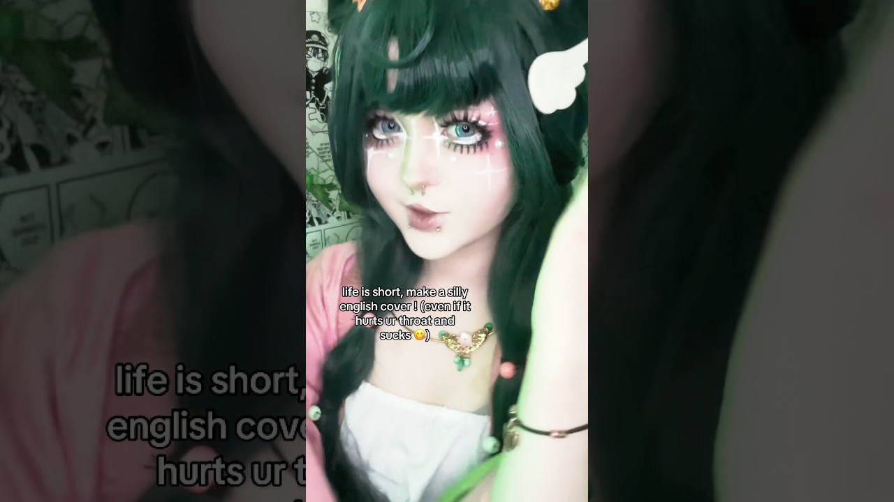 yes i am aware i cant sing shhhh #cosplay #cosplayer #animecosplay