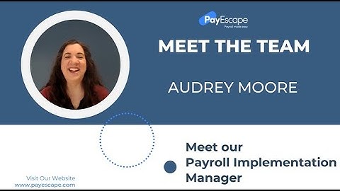 Audrey Moore Implementation Manager