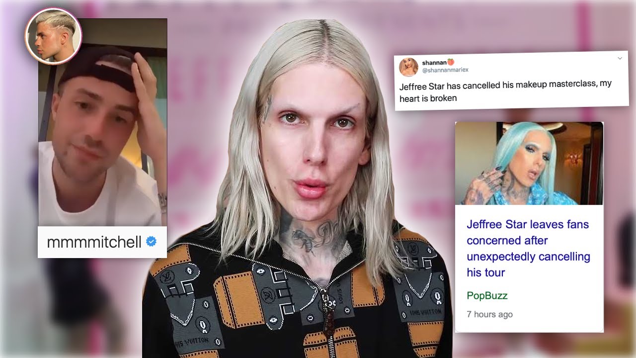 Jeffree Star CANCELS masterclass... fans are worried