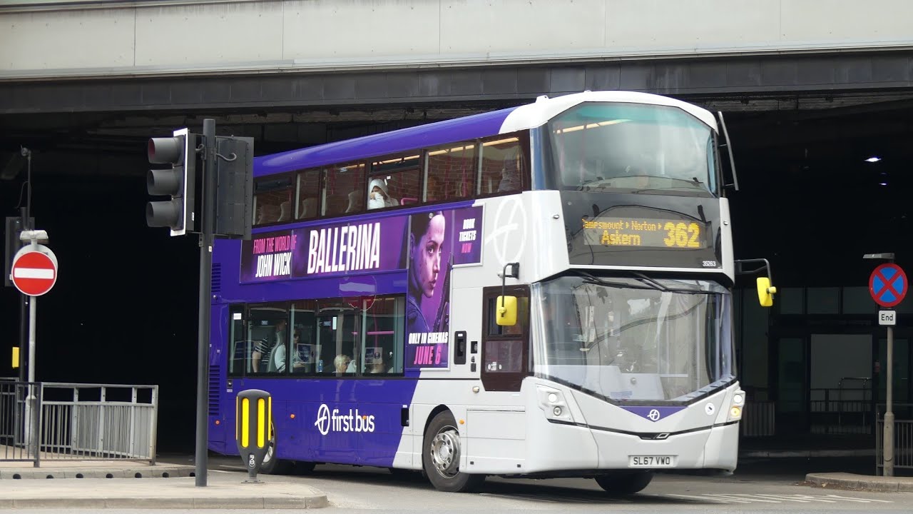 Buses at Doncaster Interchange | 29.05.2025
